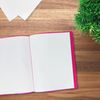 RAYLU PAPER - A4 Document Folder 100% Biodegradable Polypropylene Clear Document Wallets for Home and Office (A4, 10 Pockets, Red)