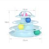 CHENGZI Cat Interactive Toys Four Levels Cat Carousel Pet Relief