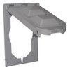 Sigma Engineered Solutions 14146 1-Gang Vertical Multi-Use Weatherproof Cover, Gray
