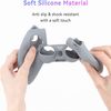 GeekShare Cat Paw PS4 Controller Skin, Non-Slip Silicone Case, Grey