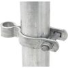 2 Pcs Chain Link Fence Gate Post Hinge for Outside Diameter Post/Pipe Pressed