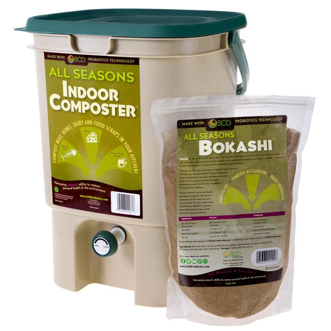 The 2-in-1 Kitchen Compost Pail