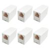 Modular Jack Relay Connector 2 Pack for RJ11/12, 6 Poles 2 and 4 Core Adapters
