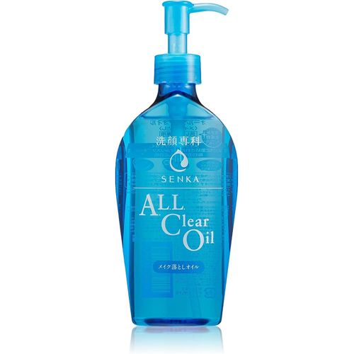 mussor Senka Cleansing Oil ALL Clear Oil 7.77Floz(230ml) Makeup Remover Oil JAPAN For Face And Waterproof Mascara