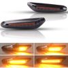 Kinstecks 2PCS LED Side Marker Light Flowing Turn Signal Lamp for B-M-W 1 3 5 Series E81 E82 E87 E88 E90 E91 E92 E93 E46 NUR BJ E60 E61 X3 E83