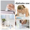 BENECREAT Set of 10 12ml Plastic Translucent Lotion Cream Cosmetic Subdivision Refill Bottle Travel Bottle