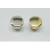 1/2" Polished Turned Solid Brass BOOKCASE Knob desk small cabinet drawer pull...