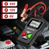 6V 12V 24V Car Battery Voltage Load Tester Digital Battery Analyzer 100~2000CCA