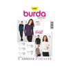 Burda Pattern 6990-shirt, Paper, Multicoloured, 34-46