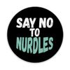 Save the Ocean Say No to Nurdles Microplastics Ocean PopSockets Swappable PopGrip