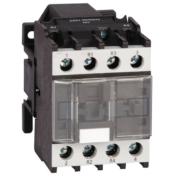 Dayton 6EAY7 Contactor , IEC, 25A, 4P, 240VAC, 2NO/2NC