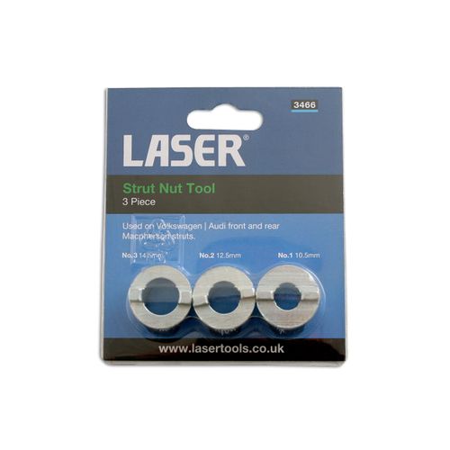Laser 3466 Strut Nut Tool Set 3pc