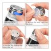 ATOMUS Brow Mapping String Set with 10g White Brow Paste 30m White Brow Mapping Thread 2pcs Eyebrow Brush for Microblading Lip Tool Accessories