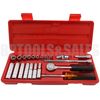 21pc 1/4" DR. Professional Socket Set (Metric) Deep Socket Wrench Tool Set