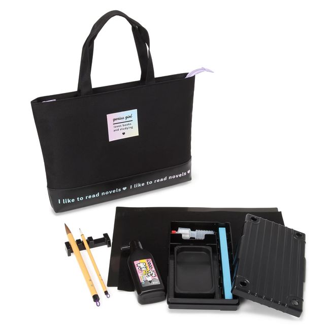 Moribe Creation Calligraphy Set, Lesson Bag Type, Genius Girl MS-12-GE