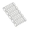 uxcell 5pcs Compression Spring Wire Diameter 0.02 inch Outer Diameter 0.2 inch Free Length 0.59 inch 304 Stainless Steel Coil Mechanical Compression Spring Silver