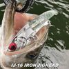 Coreman IJ-16 Iron Jig Head #001 Silver Head/Anchovy