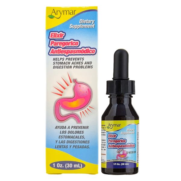 Elixir Paregorico Antiespasmodico. 1 Oz by Arymar