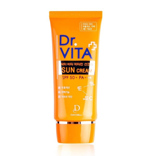 [DAYCELL] Dr.VITA Vitamin Sun Cream 50g, SPF50+/PA+++, Daily Sunscreen