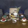 Everything Kitchens Deep Matte 8" Side Plates (Set of 4) | Green