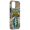 iPhone 14 Pro Max US Special Forces Patch - SF Ranger Tab - Multicam Camo Smartphone Case