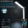 30W LED Work Light for Makita 18V MAX Lithium Battery Cordless Tool Flashlight