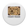 Morel Mushroom Treasure Map Forager’s Guide PopSockets Adhesive PopGrip