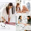 Portable Mini Electric Sewing Machine, Double Threading, Suitable for Curtains and Fabric, Beginner-Friendly,Hand Sewing Machine with Double Threading