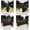 Fishboy Upgraded Collapsible Stool for Adults,Portable Retractable Folding Telescoping Foldable Camping Stool Holds 400lbs for Outdoor Fishing Hiking Gardening Travel BBQ