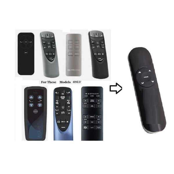 Remote Replacement for Serta Motion Perfect Tempur Ergo Extend NO MASSAGE/PRESET