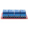 5V/12V/24V Relay module,4 Channel Optocoupler Relay Module Board High & Low Trigger (5V)