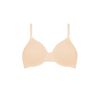 Triumph Women's Micro Fun W Non-padded wired Bra Beige Size 34C
