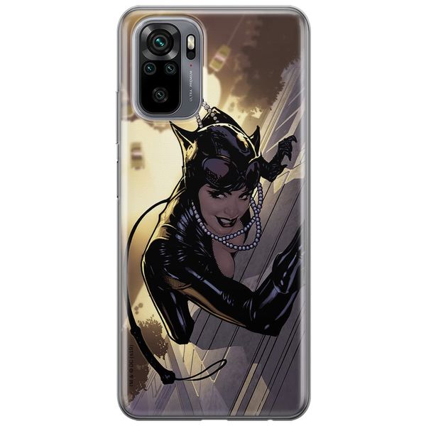 ERT GROUP mobile phone case for Xiaomi REDMI NOTE 10/ 10S original and officially Licensed DC pattern Catwoman 006 optimally adapted to the shape of the mobile phone, case made of TPU