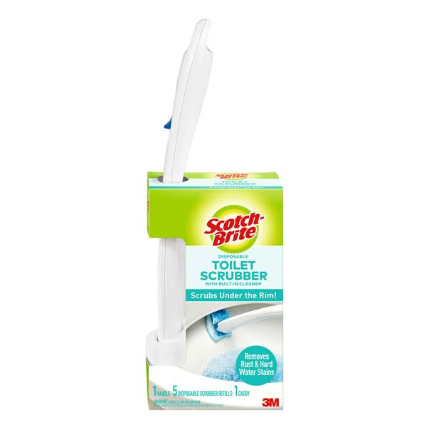 Scotch-Brite Disposable Toilet Scrubber Cleaning System