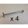 STRICTLY BEDS&BUNKS Pine Bed Fixing Kit - will fit most bed frames