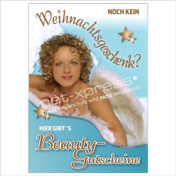 Poster Gift Voucher Christmas Gift A1 Advertising Poster