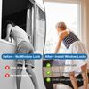 LN COZY CORNER Window Restrictor, 8pcs Child Safety Window Locks, Adjustable Window Stops with Screws, White