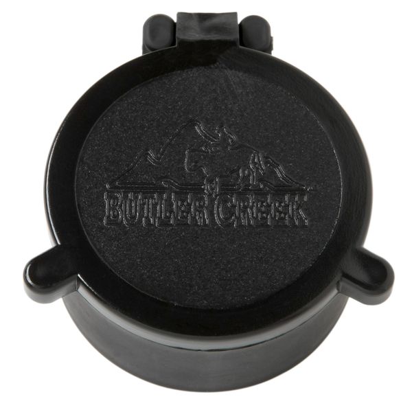 Butler Creek Multiflex Flip-Open Objective Scope Cover, Size 25-26-27 , Black