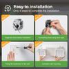 6 Pack LED Emergency Light for Business, LED Emergency Square Lights with Batter