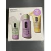 Clinique Skin School Supplies 3-Steps Cleanse & Refresh 3 Pc Set NEW