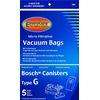 Bosch Type G Vacuum Cleaner Bags BBZ51AFG1U - Generic - 5 pack