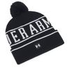 Under Armour Men's M Halftime Pom Beanie Hat Black