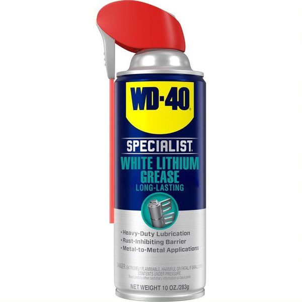 WD40 Specialist White Lithium Grease Metal Long Lasting Lubrication 10oz