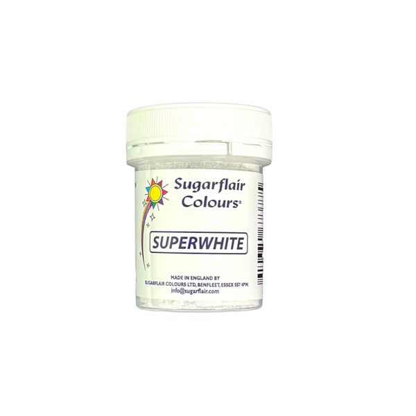 Sugarflair Superwhite Icing Whitener 20g