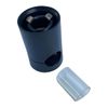 PROBLUE Pro Blue Quick Connect Octopus Holder AC-101B Octopus Holder Diving (Metal Blue)