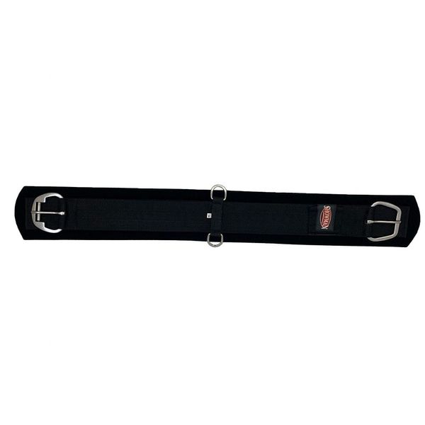 Showman Neoprene Girth w/Stick & Peel Design (34)