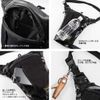 DEGNER Holster Bag for Motorcycles NB-198 (Black)