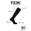 TCK Soccer Socks Multisport Tube MS (Black, Small)