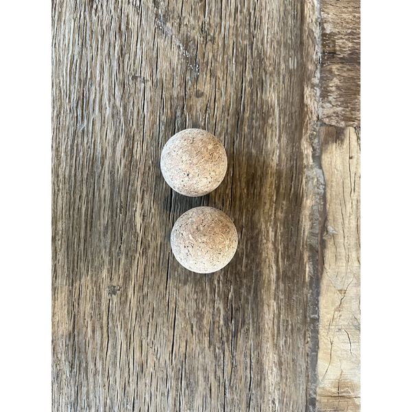 Kork-Kugel | Kugel aus Kork | Korkball | 100% Natur | Ökologisch & Vegan | nachhaltige Ernte | Kugel aus Kork für Bastelbedarf & Dekoration | verschiedene Größen (40 mm)