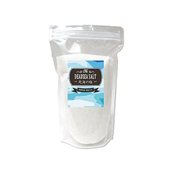 Dead Sea Salt 1kg Dead Sea Salt Mineral Salt Premium Quality (for Bath) Measuring Spoon Included